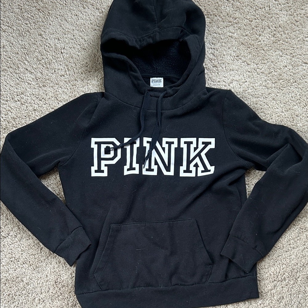 PINK Victoria's Secret Charcoal Hoodie